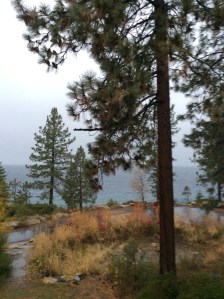 Tahoe in the fog
